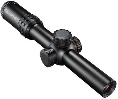 Bushnell AK Optic 1-4X24mm Riflescope With Throw Down PCL Lever BDC Illuminated Reticle Md: AK91424