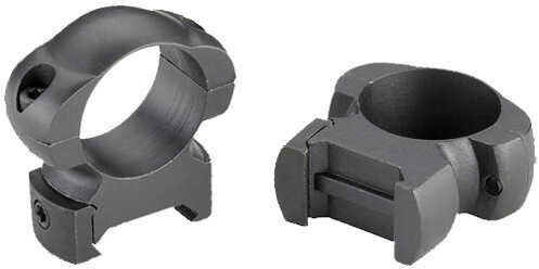 Weaver Mount Ring Pair 30mm Main-Tube, Medium, Matte Black Md: 47323