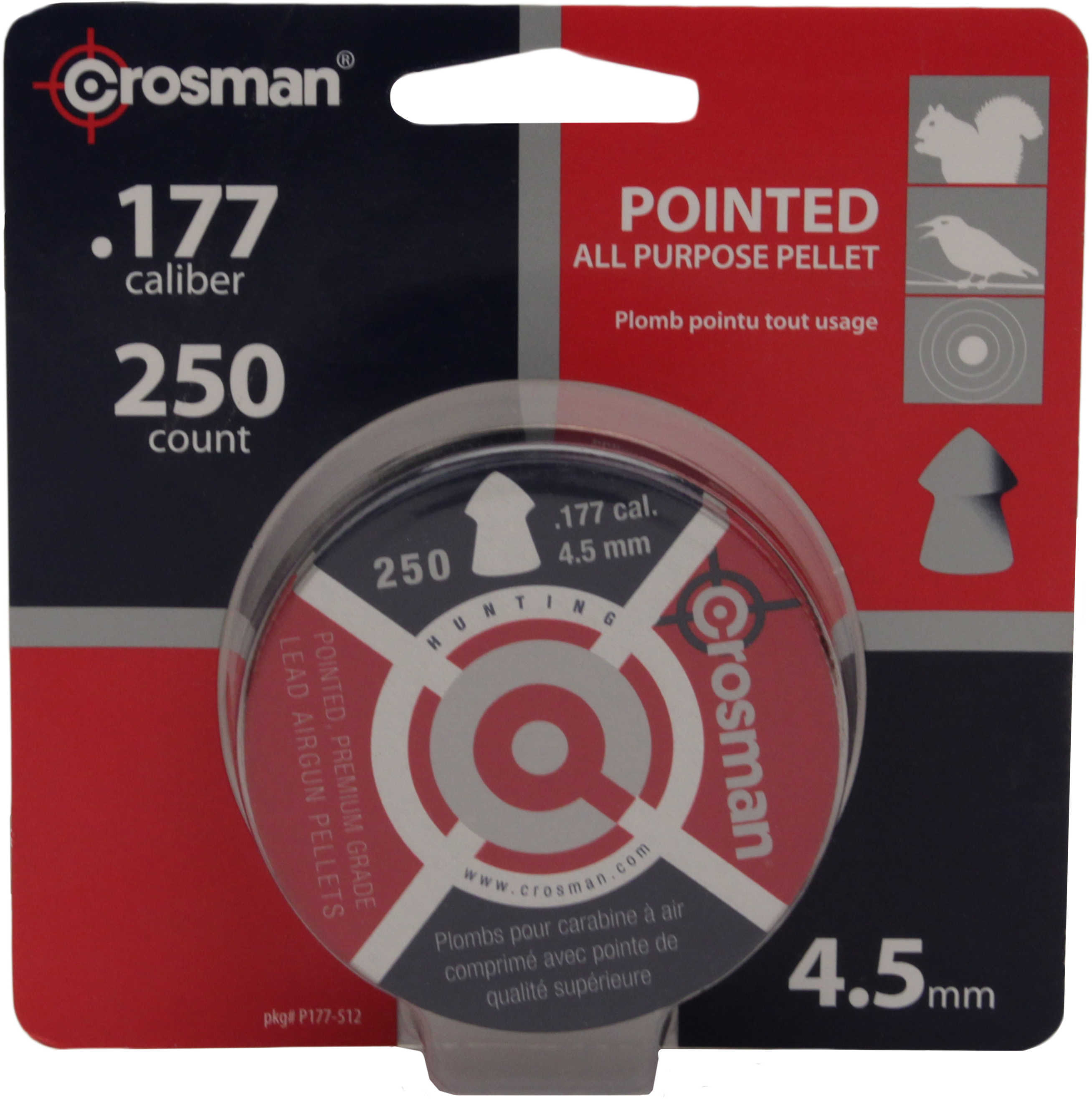 Crosman Pellet Blister Pack .177 (per 250) Card P177