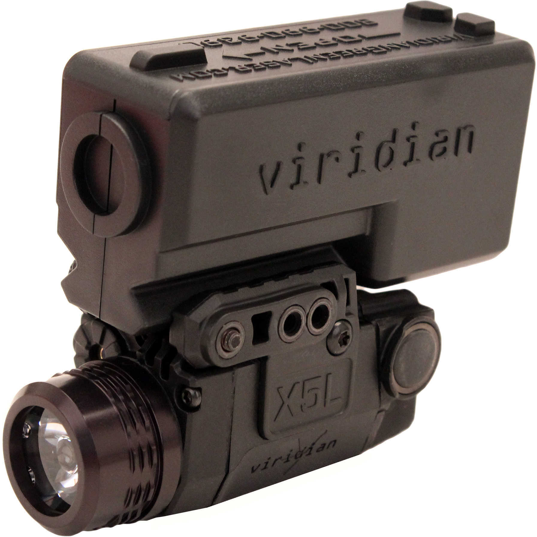 Viridian Weapon Technologies Red Laser Universal Black Fits Any Full Size Pistol/Rifle, ECR enabled, 154 Lumen/187 Strobe, ambid