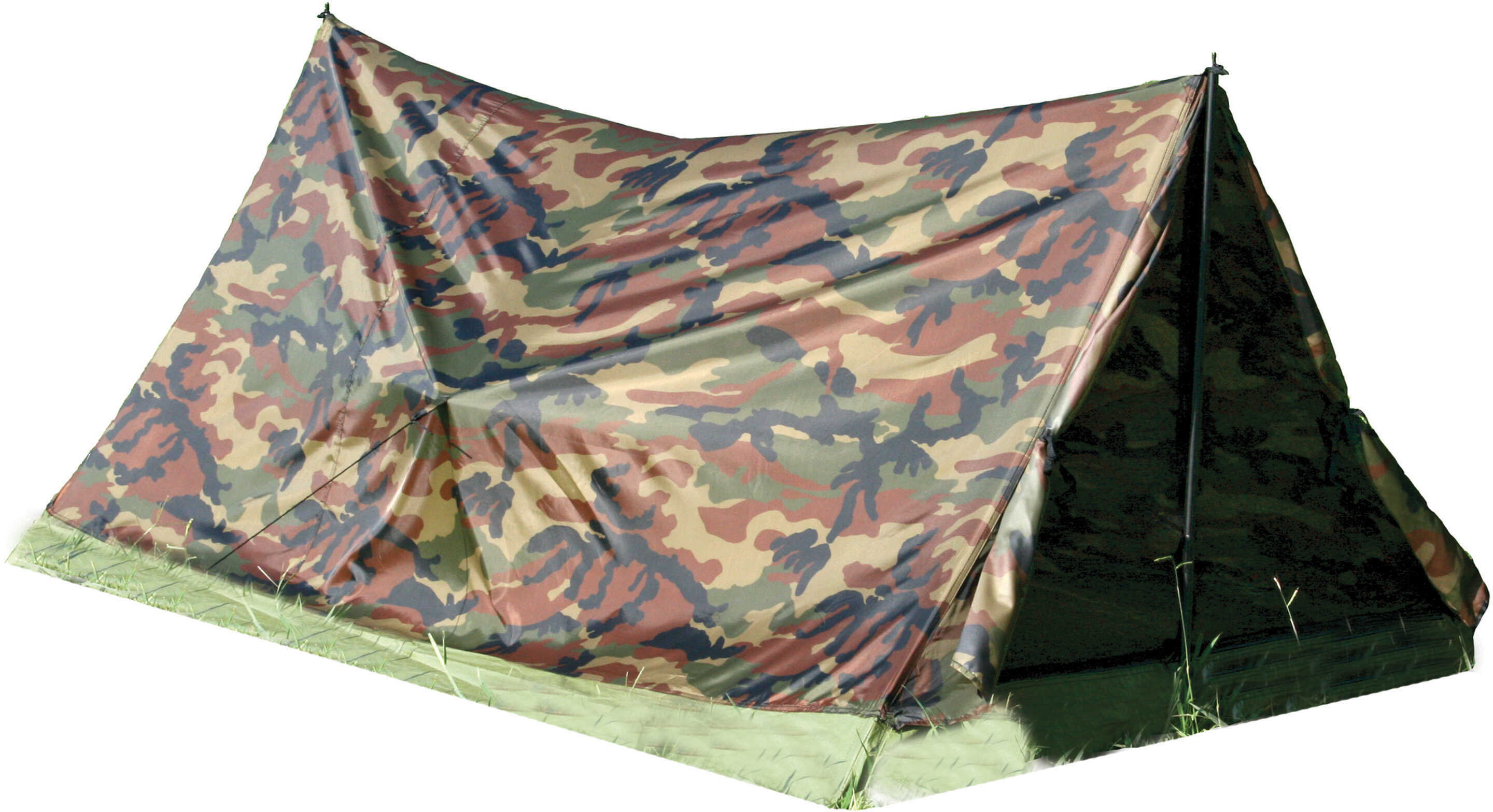 Tex Sport Camouflage Trail Tent 7 x 46" 38" h - Sleeps 2 Polyurethane coated taffeta Tub-style rip-sto 01905