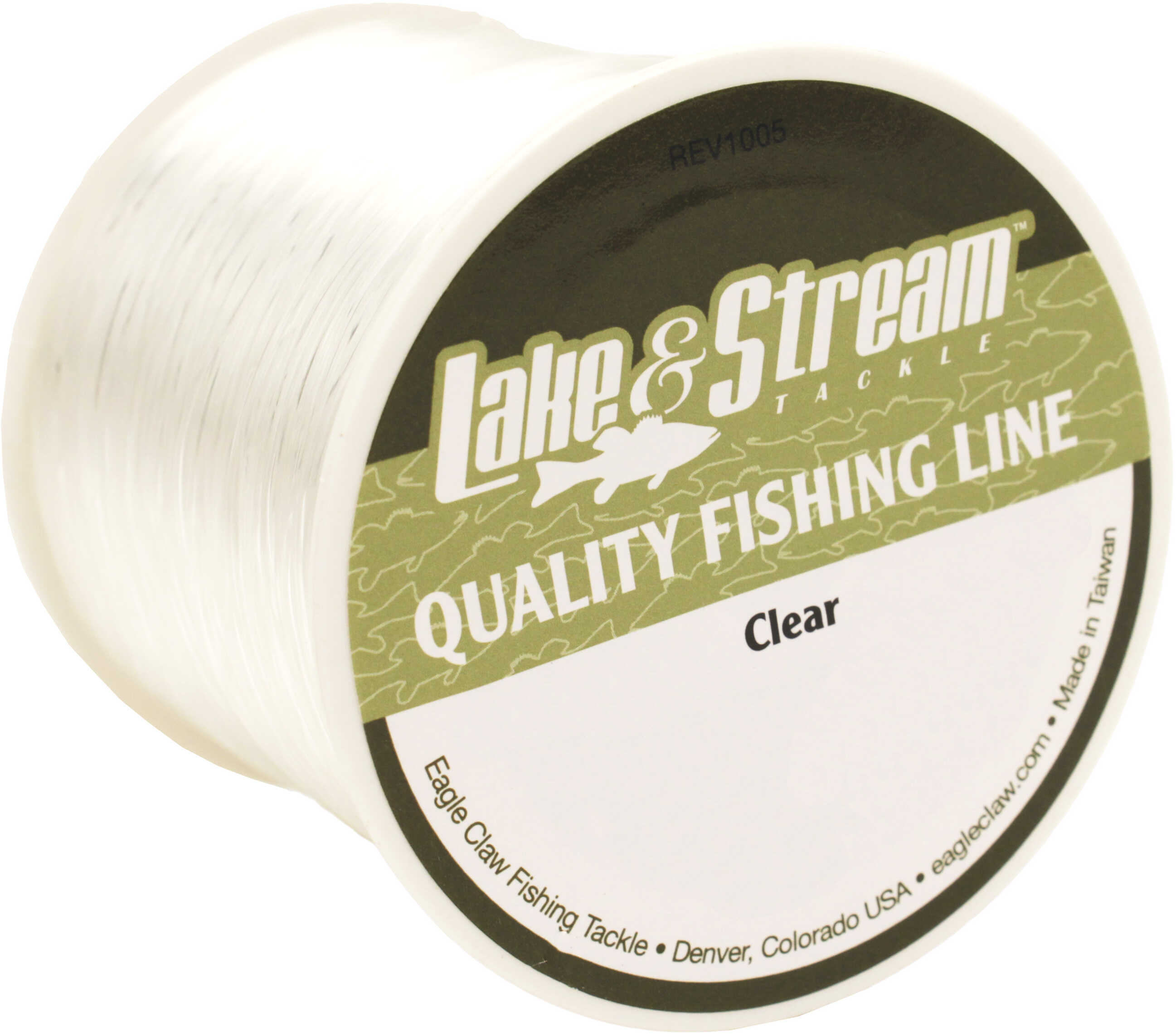 Eagle Claw Fishing Tackle EC CLASSIC MONO 40# CLEAR 150YD 09011-040