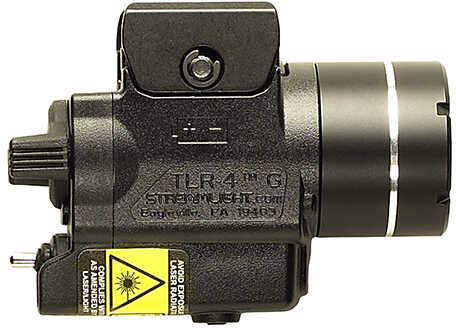Streamlight TLR-4 Tactical Light with Laser Fits Picatinny Black Green 69245