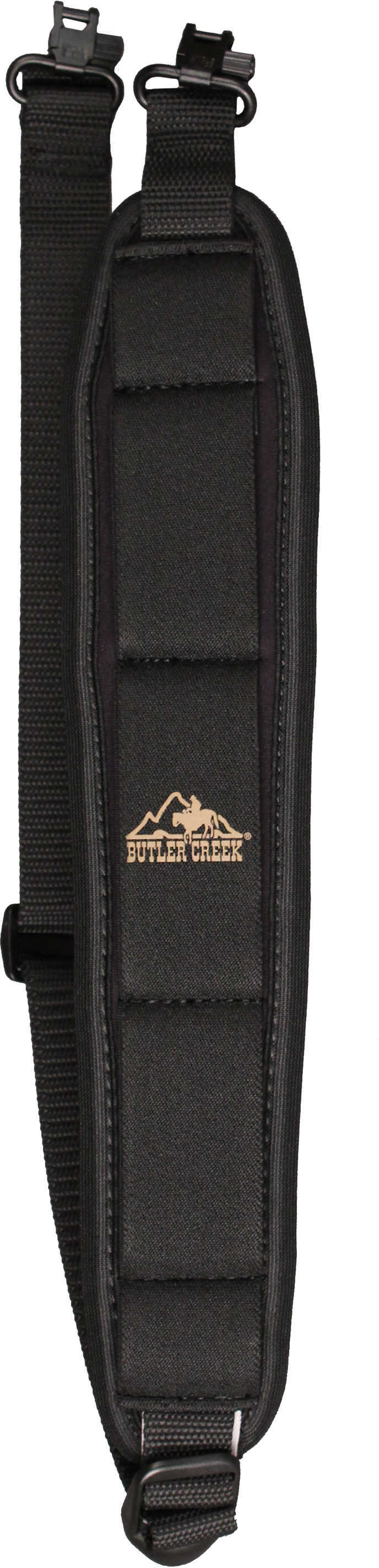 Butler Creek Comfort Stretch Firearm Sling W/Swivels Black