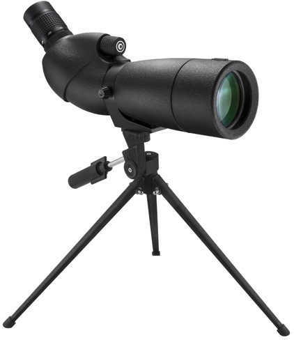 Barska Optics WP Level Spotting Scope 20-60x65mm Angled WithTripod & Carry Case Md: Ad12356