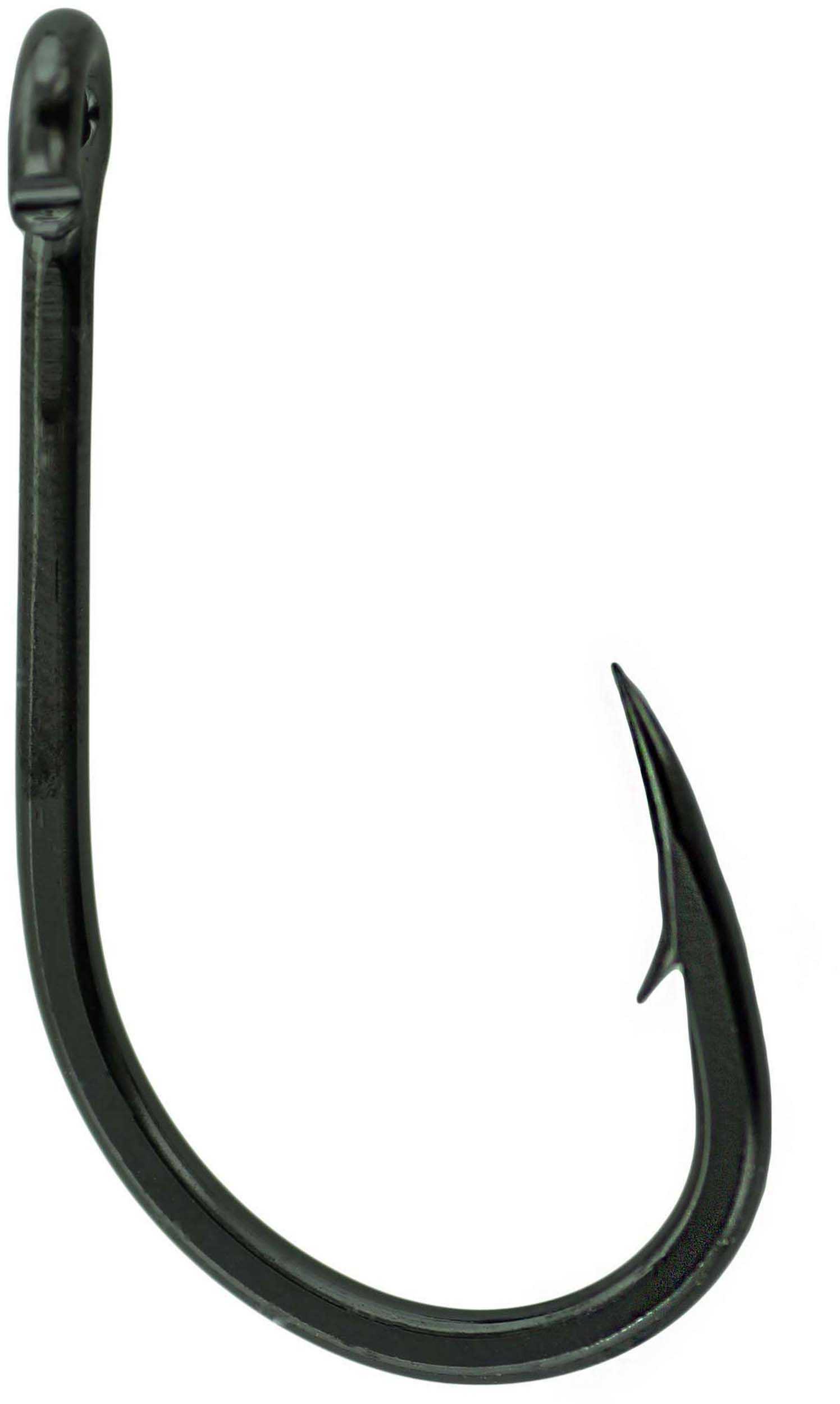 Gamakatsu Octopus Straight Eye 4X Strong Inline Point Hook, NS Black Size 9/0 Md: 263419