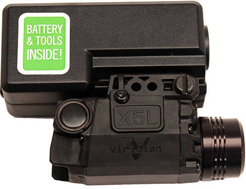 Viridian Weapon Technologies Generation 2 Tac Light Universal Black 338/418 Lumens ECR Enabled XTL