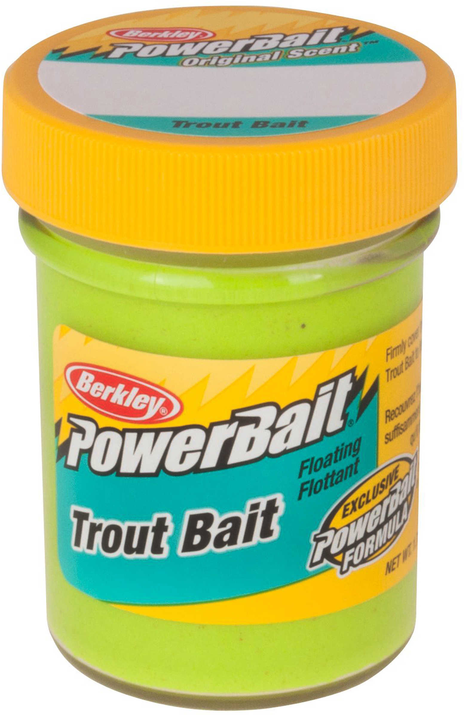 Berkley Biodegradable Trout Bait 1.75 oz. Chartreuse Md#: TBC2