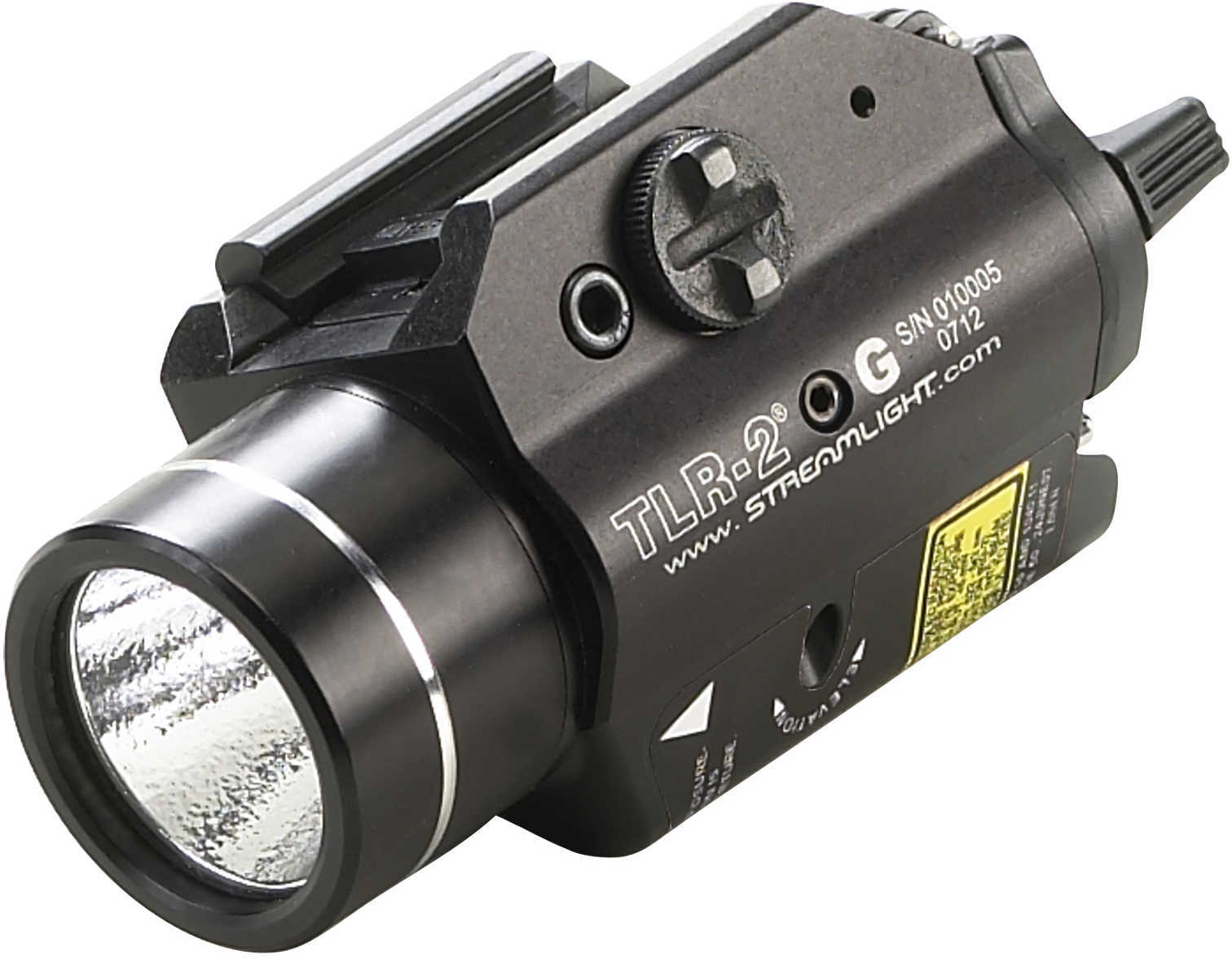 Streamlight TLR-2 G Tac Light W/Laser Black C4 Led 200 Lumens With Stobe Green Laser Sight 69250