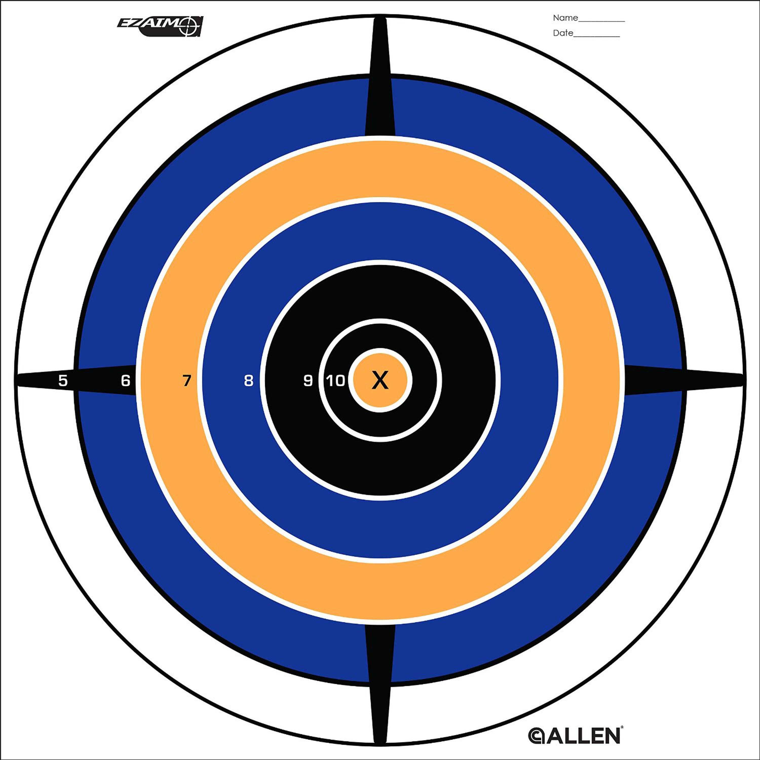 Allen EZ Aim Bullseye Target (12 Per Pack) Md: 15206