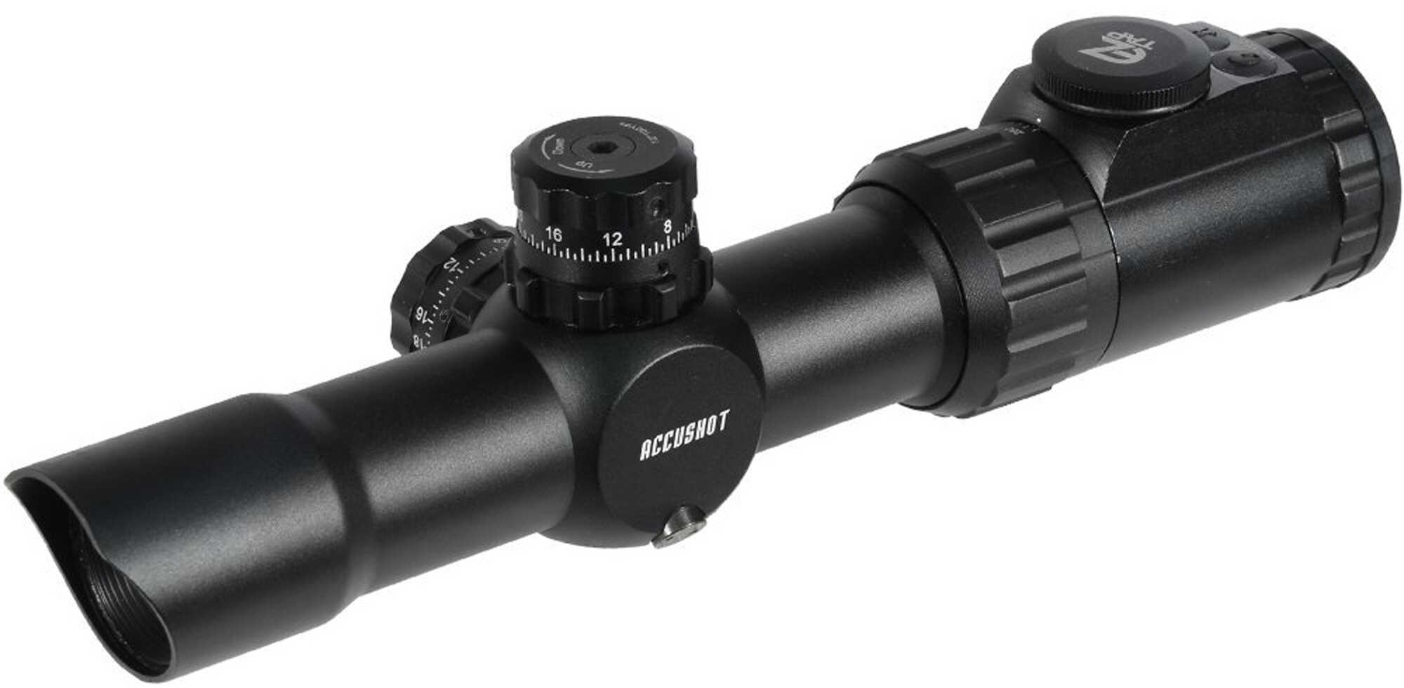 Leapers UTG 1-4.5x28 30mm CQB Scope, Circle Dot Md: SCP3-145IECDQ