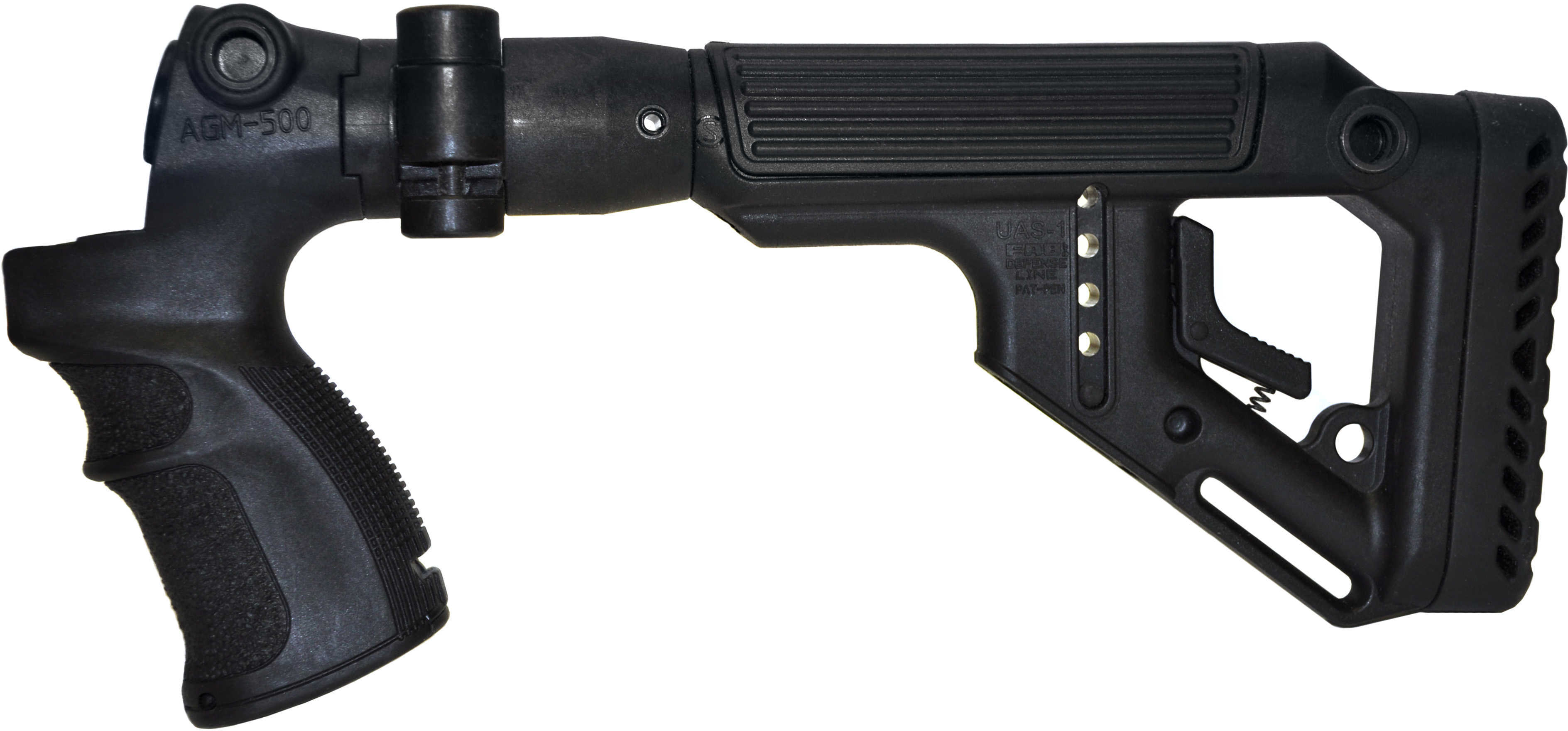 Mako Stock Black Adjustable Cheeck Piece Folding Mossberg 500 UAS-500