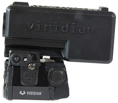 Viridian Weapon Technologies Laser Universal Black 7 Hrs Runtime, ECR enabled, 100 Lumen/140 Strobe, World's Only subcomp Green