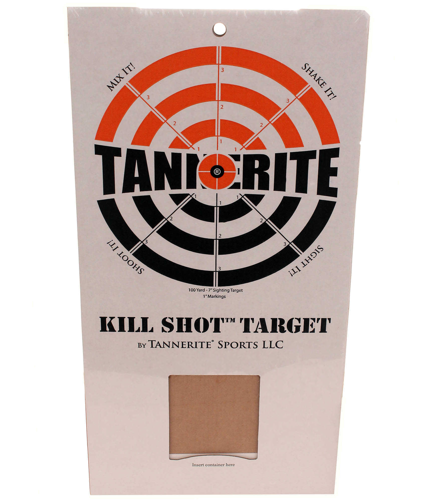 Tannerite Kill Shot Bundle (4 Cardboard Bullseye Target) Md: KSB
