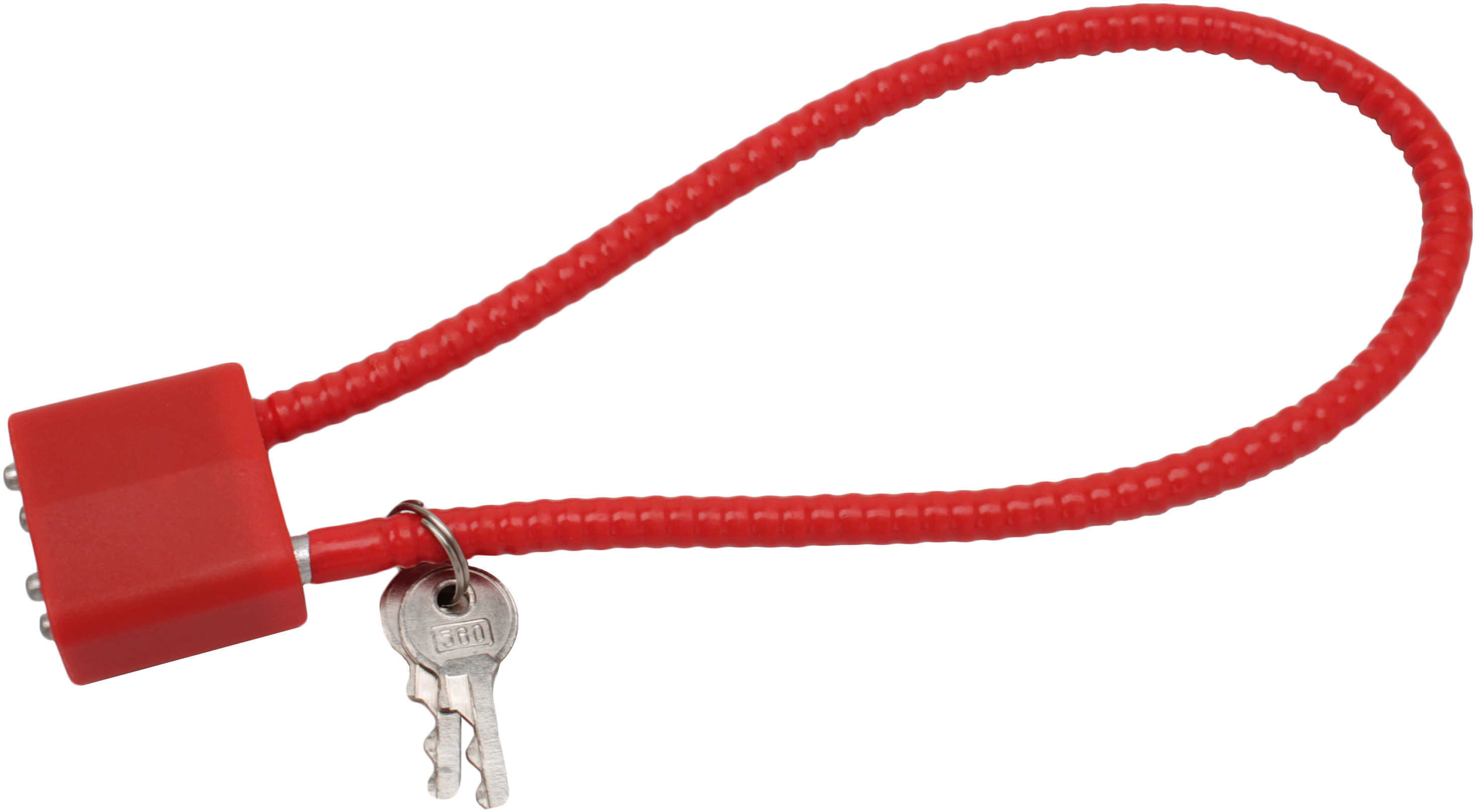 Gunmaster DAC 15" CA DOJ Approved Cable Lock Red Md: Cl012014