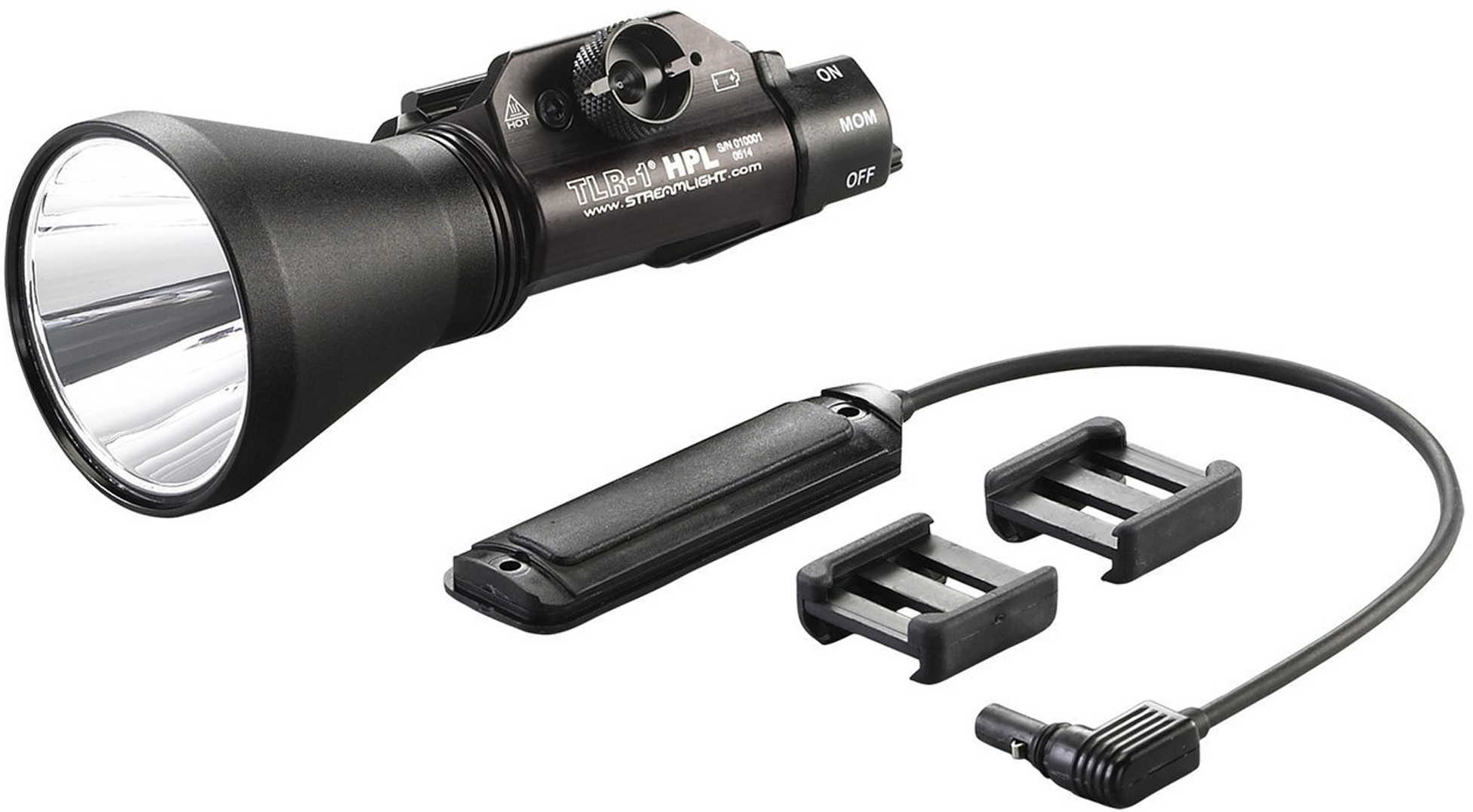 Streamlight TLR-1 HPL Tac Light Kit, Black Finish, Fits Long Guns W/1913 Picatinny Rails, Includes Thumb Screw,Rail Loca