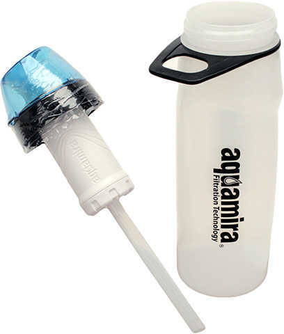 Miraguard 20 Oz Cr-100 Filter Bottle Aquamira 67015 Water Treatment White And Blue Filters 100 Gallons