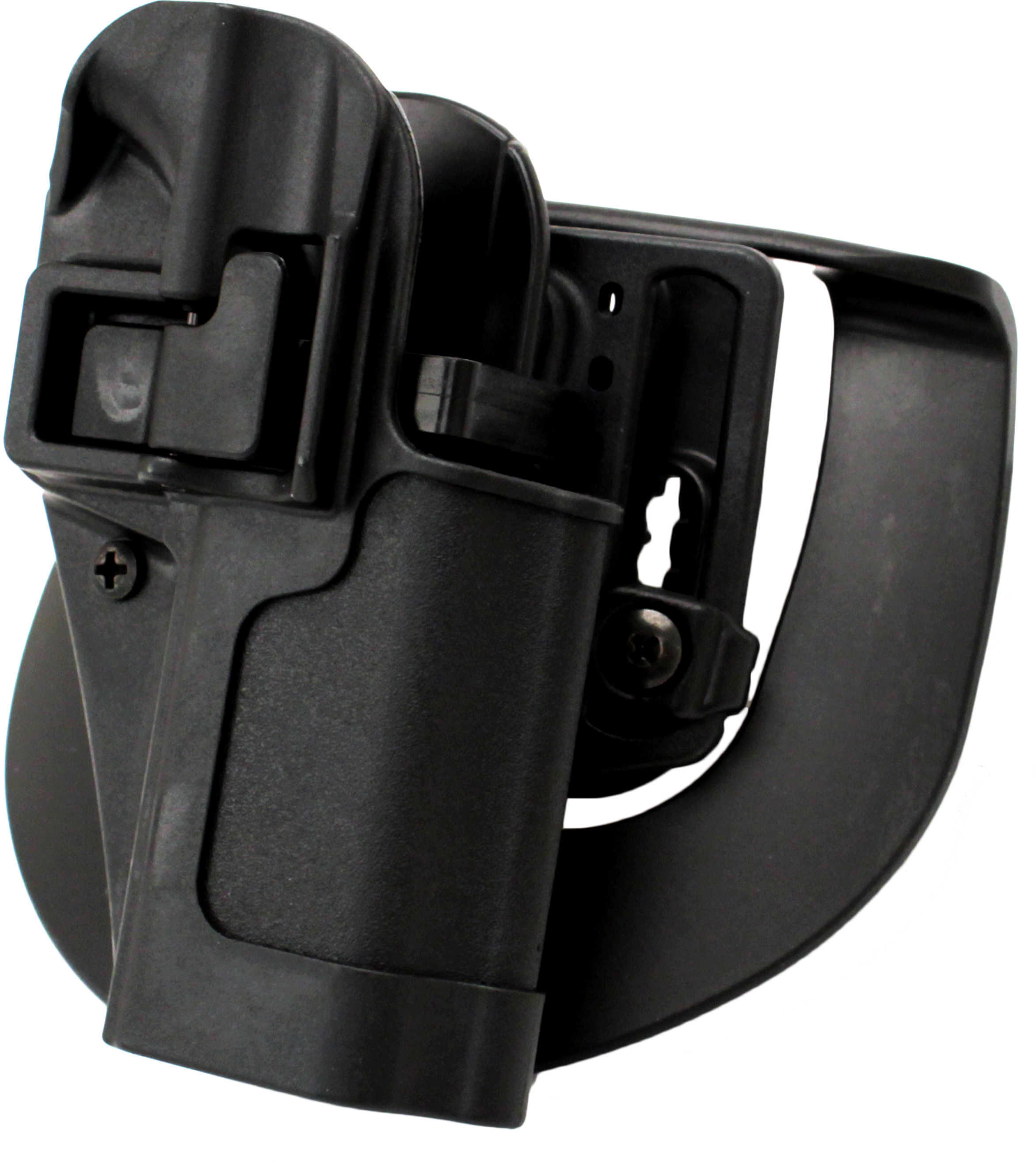 BlackHawk Products Group Serpa CF Belt & Paddle Holster Plain Matte Finish Ruger SR9 Right Hand 410541BK-R