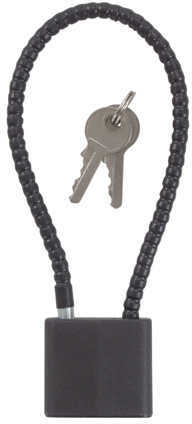 Cable Lock - (9") Black Md: 15413 Allen Cases