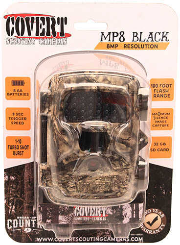 Covert Scouting Cameras MP8 Black , Mossy Oak Break-Up Country Md: 5212