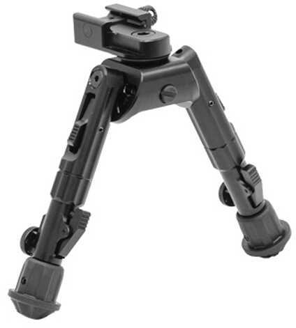 Leapers Inc. UTG Heavy Duty Recon 360 Bipod Fits AR Rifles Center Height 5.59" - 7" Adjustable 360-degree Panning with Multi-axial Tilting Base