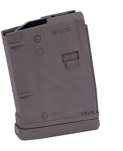 Mission First Tactical AR15 Magazine 10 Rounds, Scorched, Bagged Md: 10PM556AG-SDE   