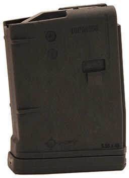 Mission First Tactical <span style="font-weight:bolder; ">AR15</span> Magazine 10 Rounds, Black, Bagged Md: 10PM556BAG-BL    