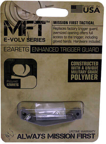 Mission First Tactical E-VolV AR15 Enhanced Trigger Guard Scorched Dark Earth Md: E2ARETGSDE