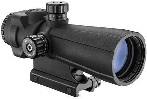 Barska Optics AR-X Pro Prism Scope 5X40mm, Illuminated Cross Dot Reticle, Black Md: AC12696