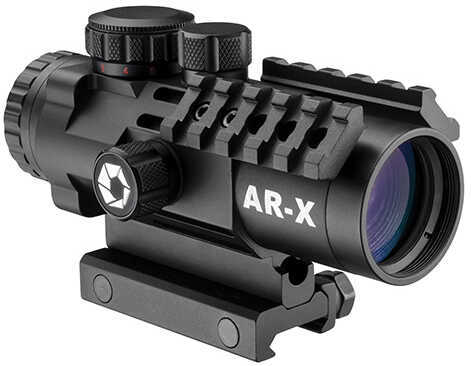 Barska Optics AR-X 3x32mm. Illuminated Red/Green Mil-Dot Matte Black Md: AC12620