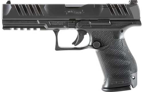 Walther Arms Inc. PDP Sub-Compact Semi-Auto Pistol 9mm Luger 5" Barrel (1)-15Rd Mag Optics Ready Black Polymer Finish
