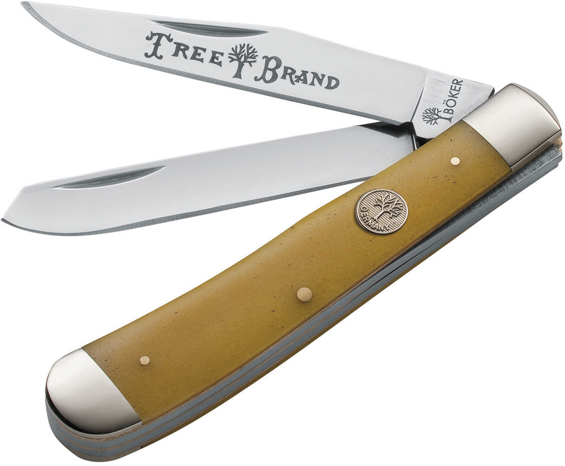 Boker USA Inc. TS Trapper Smooth Yellow Bone 110731