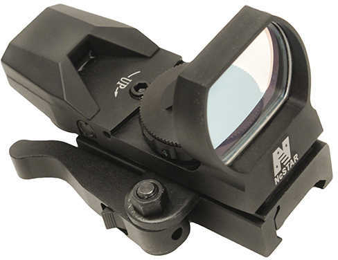 NcStar Green Reflex Sight/4 Reticles/QR Mount/Black Md: D4BGQ