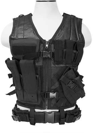 NcStar Tactical Vest Black, Large CTVL2916B