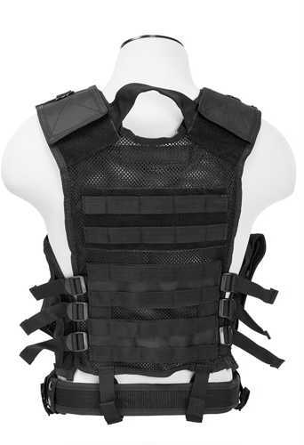 NcStar Tactical Vest Black, Large CTVL2916B