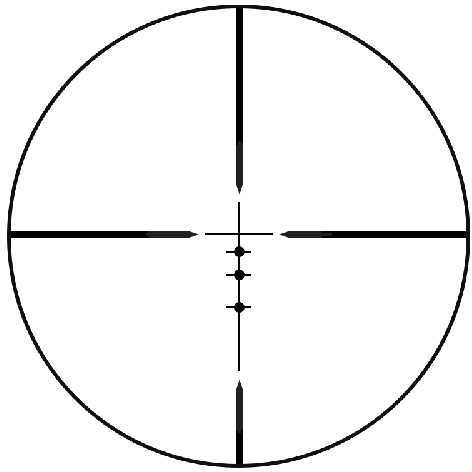 Bushnell Banner Riflescope 3 9x40mm Matte Black Mz200 Reticle Md