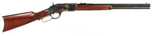 Taylor's & Company Lever Action Rifle 1873 Commanchero Straight Checkered Stock 45 Colt 20" Octagon Barrel 10 Round