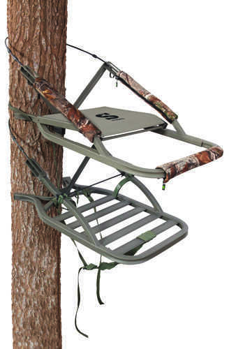 Summit Treestands Climbing Stand Sentry Sd, Closed Front, Mossy Oak Break-Up Infinity Md: SU81132