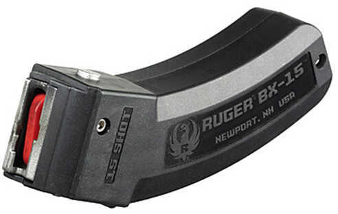 <span style="font-weight:bolder; ">Ruger</span> BX-15 10/22 Caliber, 15 Rounds Magazine Black Md: 90463