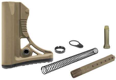 Leapers Inc. UTG Pro Model 4 Ops Ready S3 Commercial Spec Stock Kit, Flat Dark Earth Md: RBUS3DM