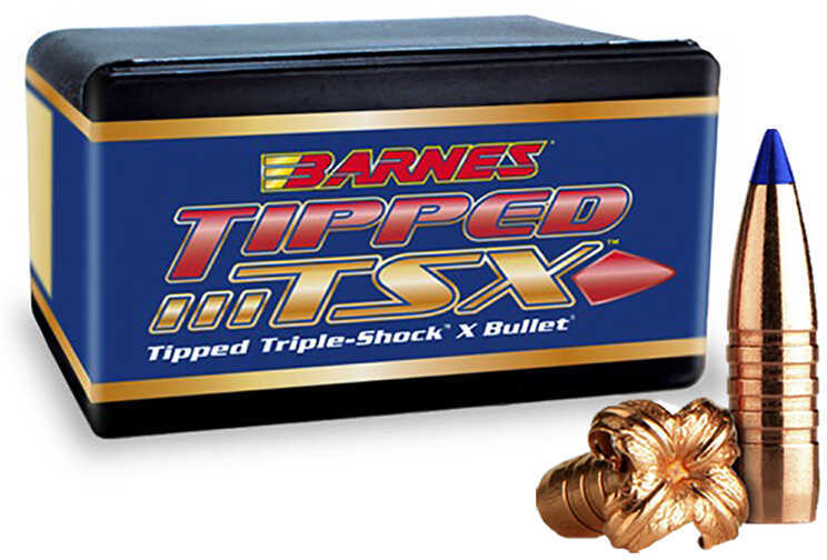 Barnes Bullets 270 Caliber 130 Grain Tipped Triple Shok X Boattail (Per 50) 27775