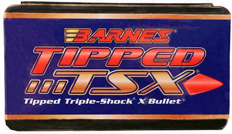 Barnes Bullets 30 Caliber .308" 168 Grain Tipped Triple Shok X Boattail (Per 50) 30878