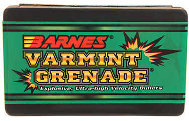 Barnes 20 Caliber 26 Grains Varmint Grenade .204" 100/Box 30090