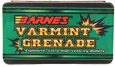 Barnes Bullets BAR 22 Caliber 36 Grains Varmint Grenade 250/Box 30189