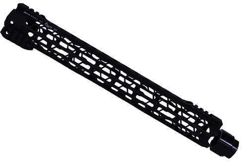 Odin Works M-Lok Free Float Forend 15 1/2", O2 Lite, Black Md: F-15-ML-O2