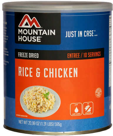 Mountain House Entrees Rice And Chicken, 10 Servings Md: 0030105
