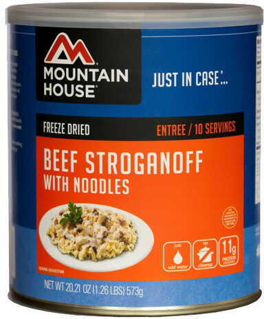 Mountain House Entrees Beef Stroganoff, 10 Servings Md: 0030119