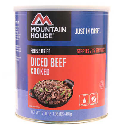Mountain House Sides And Meats Diced Beef, 15 Servings Md: 0030122