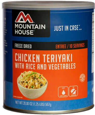 Mountain House Entrees Chicken Teriyaki With Rice, 10 Servings Md: 0030124