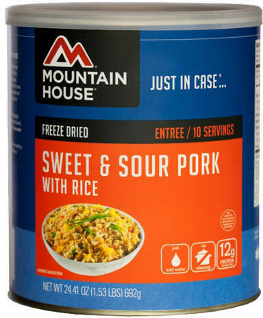 Mountain House Entrees Sweet And Sour Pork With Rice, 10 Servings Md: 0030134